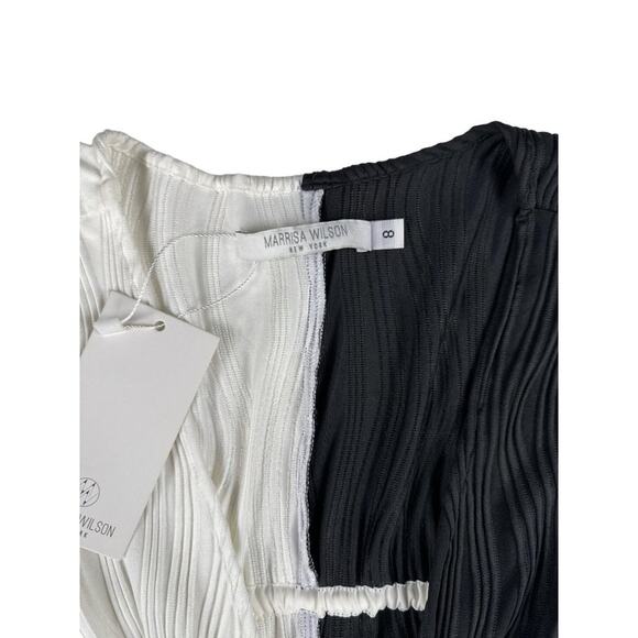 Marrisa Wilson - Etta Colorblock Jumpsuit in Black and White - Picture 4 of 5